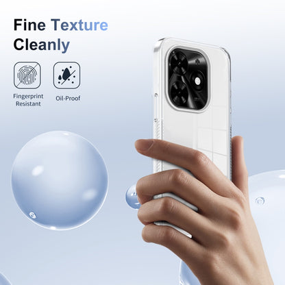 For Tecno Spark Go 2024 / Spark 20 / Pop 8 Anti-slip Clear Acrylic Hybrid TPU Phone Case(Transparent) by buy2fix
