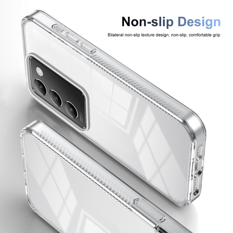 For vivo Y100 IDN 2024 Anti-slip Clear Acrylic Hybrid TPU Phone Case(Transparent) - vivo Cases by buy2fix | Online Shopping UK | buy2fix