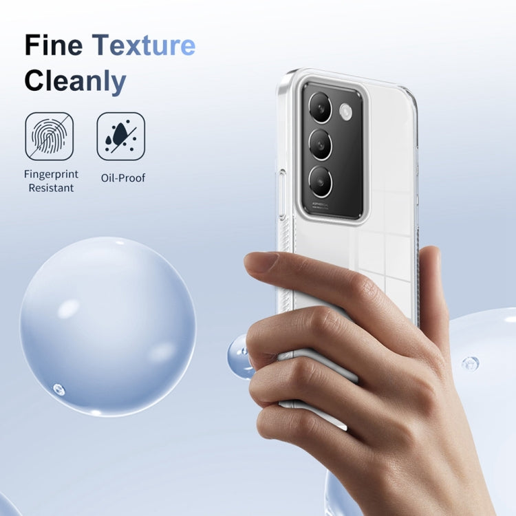 For vivo Y100 IDN 2024 Anti-slip Clear Acrylic Hybrid TPU Phone Case(Transparent) - vivo Cases by buy2fix | Online Shopping UK | buy2fix