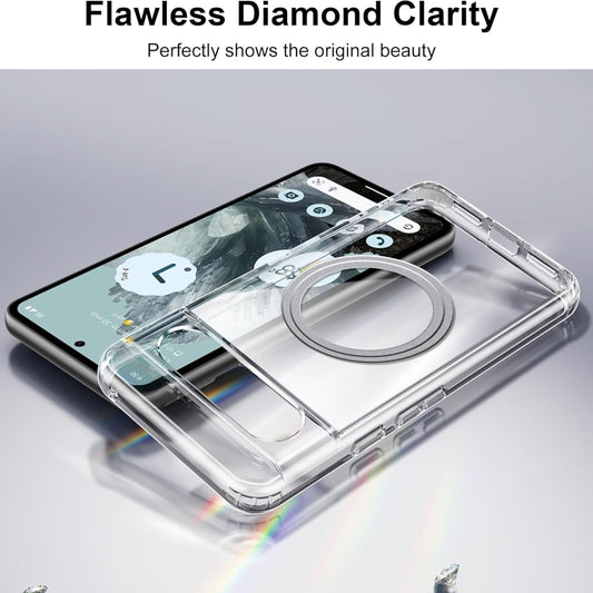 For Google Pixel 9 / 9 Pro Transparent Frosted MagSafe Phone Case - Google Cases by buy2fix | Online Shopping UK | buy2fix
