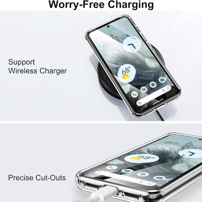 For Google Pixel 9 / 9 Pro Transparent Frosted MagSafe Phone Case - Google Cases by buy2fix | Online Shopping UK | buy2fix