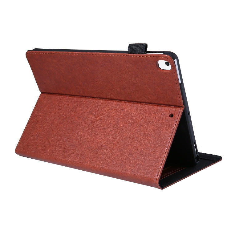 For iPad 10.2 2021 / 2020 / 10.5 Extraordinary Series Smart Leather Tablet Case(Brown) - iPad 10.2 Cases by buy2fix | Online Shopping UK | buy2fix