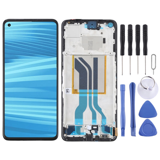 For Realme GT2 Original AMOLED LCD Screen Digitizer Full Assembly with Frame - LCD Screen by buy2fix | Online Shopping UK | buy2fix