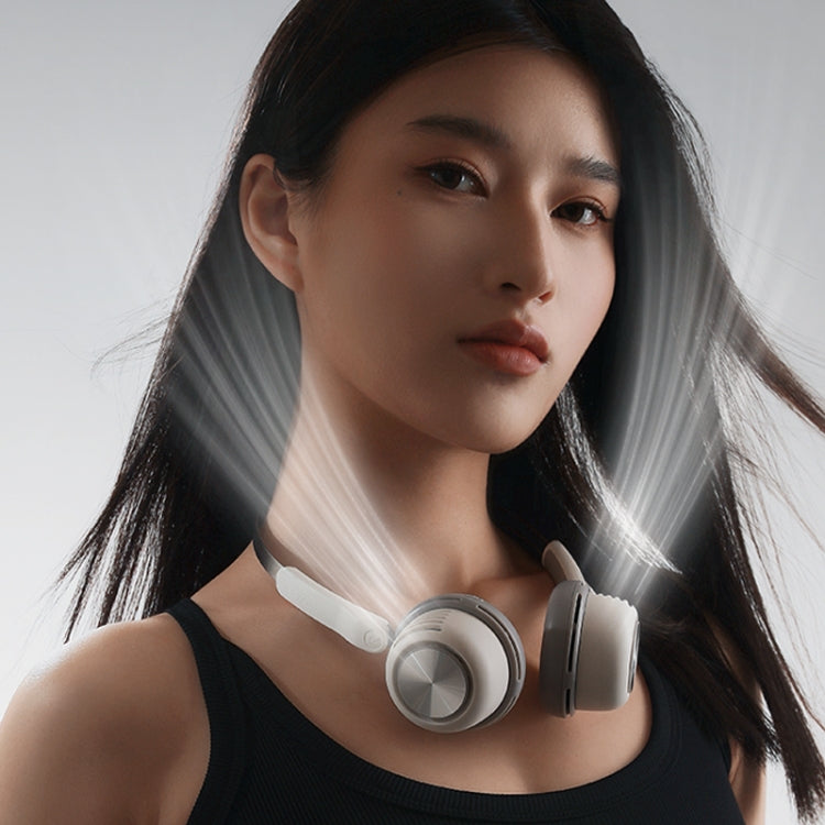 MF088 XINGLUO Neck Band Electric Fan(Green) by buy2fix