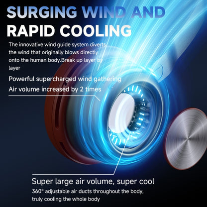 MF088 XINGLUO Neck Band Electric Fan(Green) by buy2fix