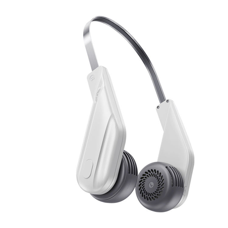 MF089 Speedy Neck Band Electric Fan(White) by buy2fix