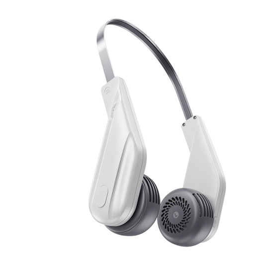 MF089 Speedy Neck Band Electric Fan(White) by buy2fix