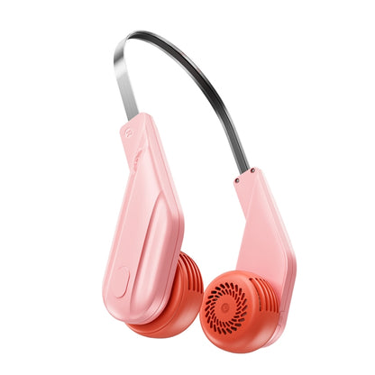 MF089 Speedy Neck Band Electric Fan(Pink) by buy2fix