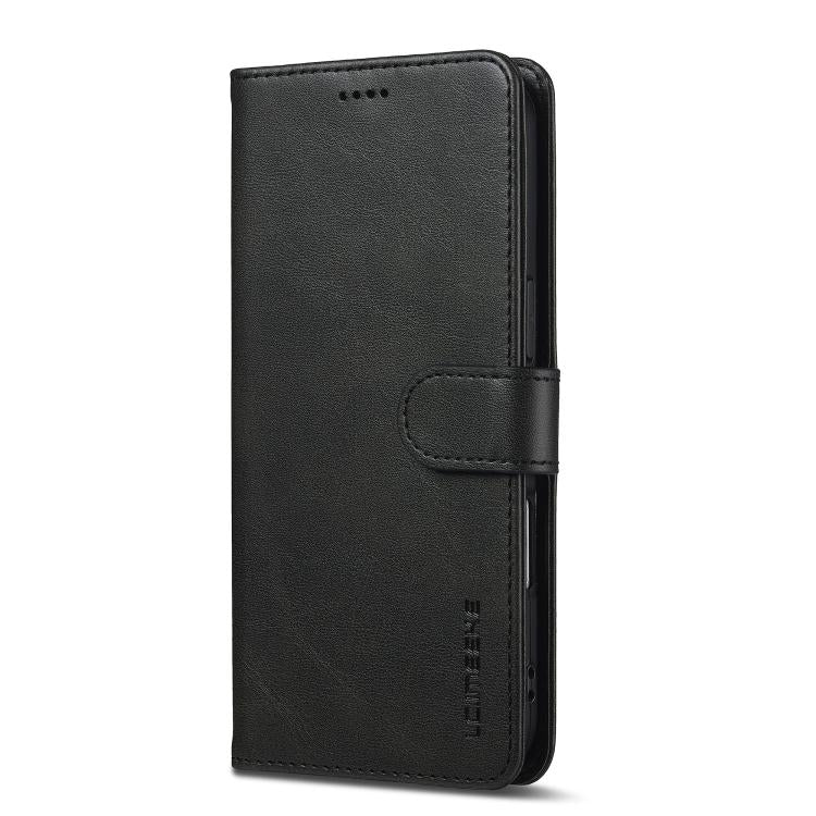 LC.IMEEKE Calf Texture Horizontal Flip Leather Case For iPhone 17 Air(Black) - iPhone 17 Air Cases by LC.IMEEKE | Online Shopping UK | buy2fix