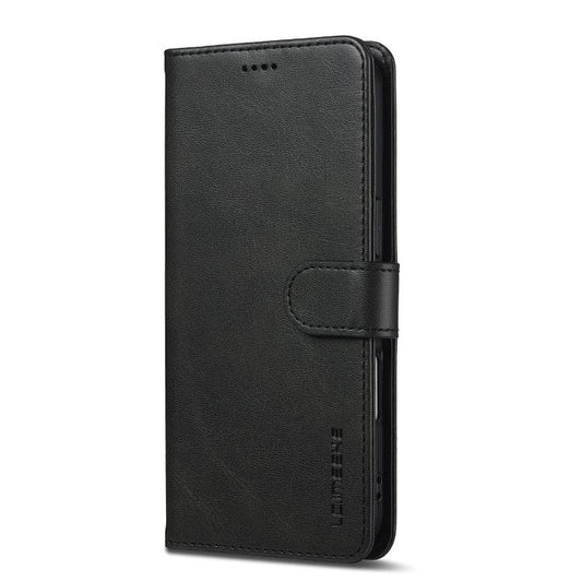 LC.IMEEKE Calf Texture Horizontal Flip Leather Case For iPhone 17 Air(Black) - iPhone 17 Air Cases by LC.IMEEKE | Online Shopping UK | buy2fix