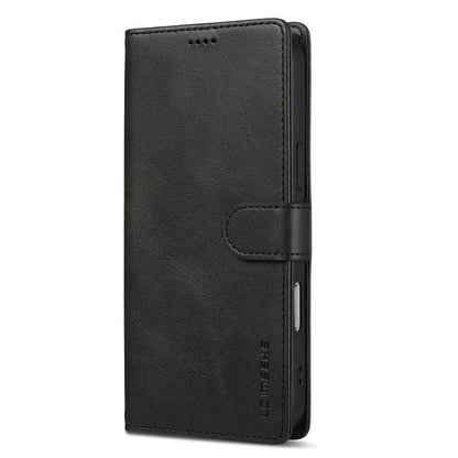 LC.IMEEKE Calf Texture Horizontal Flip Leather Case For iPhone 17 Pro(Black) - iPhone 17 Pro Cases by LC.IMEEKE | Online Shopping UK | buy2fix