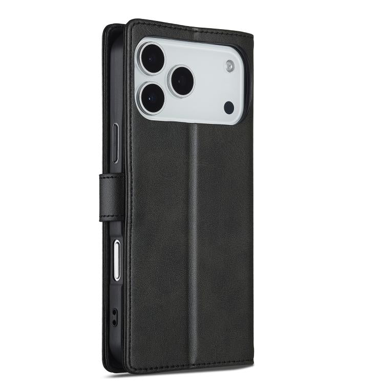 LC.IMEEKE Calf Texture Horizontal Flip Leather Case For iPhone 17 Pro Max(Black) - iPhone 17 Pro Max Cases by LC.IMEEKE | Online Shopping UK | buy2fix