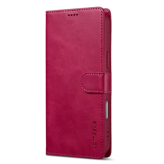 LC.IMEEKE Calf Texture Horizontal Flip Leather Case For iPhone 17 Pro Max(Red) - iPhone 17 Pro Max Cases by LC.IMEEKE | Online Shopping UK | buy2fix