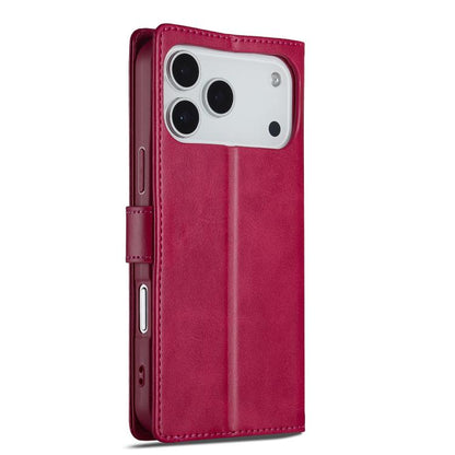 LC.IMEEKE Calf Texture Horizontal Flip Leather Case For iPhone 17 Pro Max(Red) - iPhone 17 Pro Max Cases by LC.IMEEKE | Online Shopping UK | buy2fix
