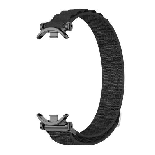 For Xiaomi Smart Band 10 / 9 / 8 Mijobs GT4 Nylon Breathable Watch Band(Black) - Watch Bands by MIJOBS | Online Shopping UK | buy2fix