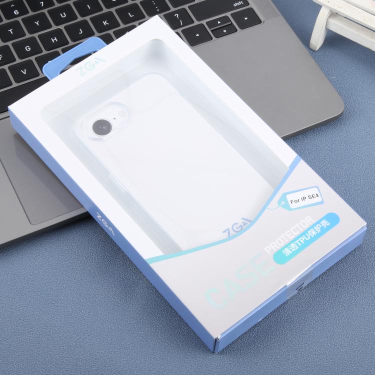 For iPhone 16e ZGA Clear TPU Shockproof Phone Case(Transparent) - iPhone 16e Cases by ZGA | Online Shopping UK | buy2fix