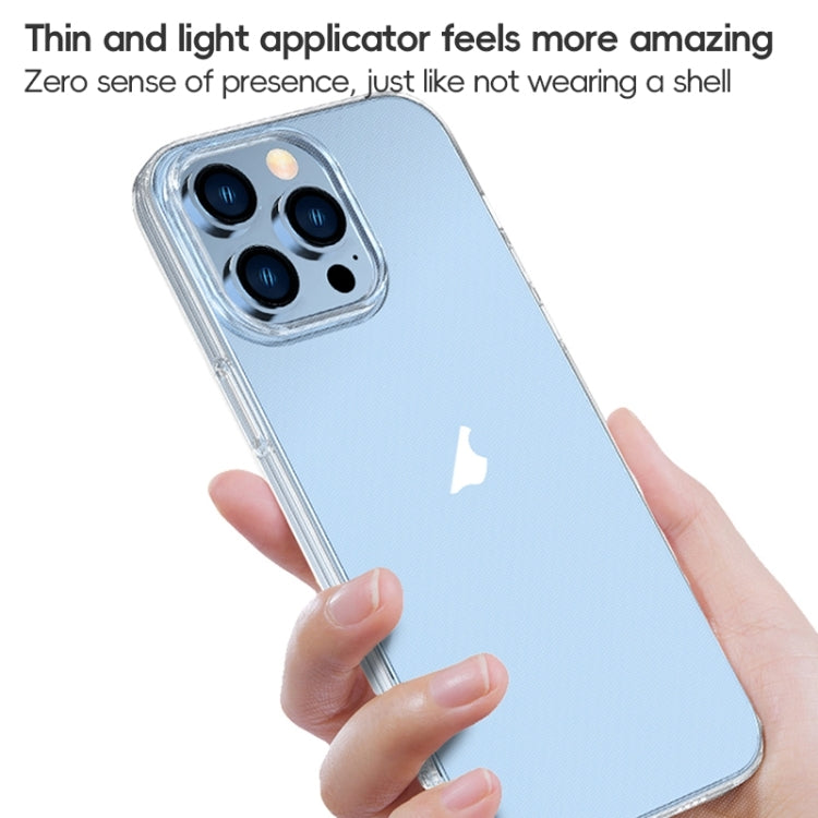 For iPhone 15 ZGA Clear TPU Shockproof Phone Case(Transparent) - iPhone 15 Cases by ZGA | Online Shopping UK | buy2fix