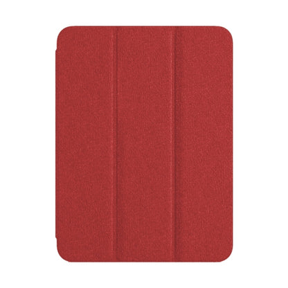 For iPad Pro 11 2022 / 2021 / 2020 ZGA Tri-Fold Voltage Smart Leather Tablet Case(Red) - iPad Pro 11 (2022/2021) Cases by ZGA | Online Shopping UK | buy2fix