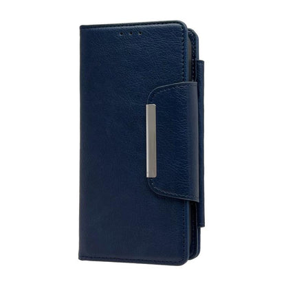 For iPhone Air Multifunctional 7-Cards Wallet Leather Phone Case(Royal Blue) - iPhone Air Cases by buy2fix | Online Shopping UK | buy2fix