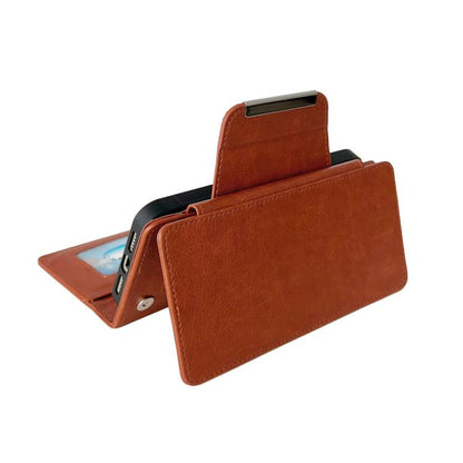 For iPhone Air Multifunctional 7-Cards Wallet Leather Phone Case(Brown) - iPhone Air Cases by buy2fix | Online Shopping UK | buy2fix