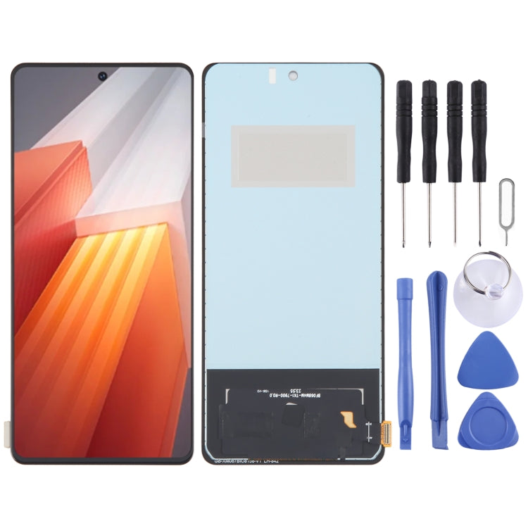 For vivo iQOO 8 Pro TFT Material OEM LCD Screen with Digitizer Full Assembly by buy2fix