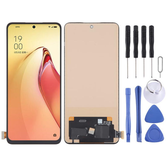For OPPO Reno8 Pro+ 5G/Reno8 Pro Global TFT Material OEM LCD Screen with Digitizer Full Assembly
