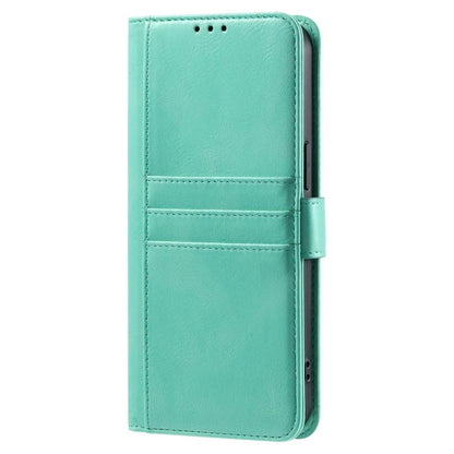 For iPhone 16e Simple 6-Card Wallet Leather Phone Case(Green) - iPhone 16e Cases by buy2fix | Online Shopping UK | buy2fix