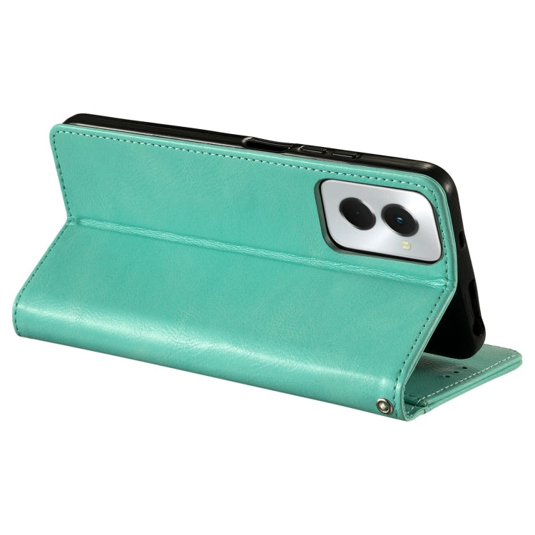 For Motorola Moto G Power 2024 Simple 6-Card Wallet Leather Phone Case(Green) by buy2fix