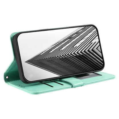 For Motorola Moto G Power 2024 Simple 6-Card Wallet Leather Phone Case(Green) by buy2fix