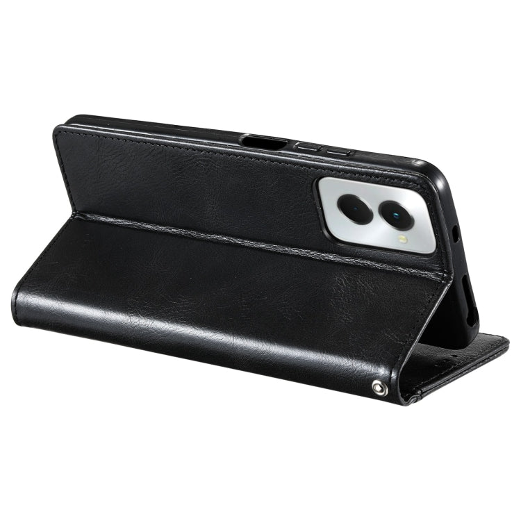 For Motorola Moto G Power 2024 Simple 6-Card Wallet Leather Phone Case(Black) by buy2fix