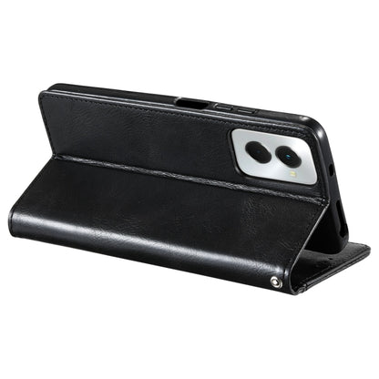 For Motorola Moto G Power 2024 Simple 6-Card Wallet Leather Phone Case(Black) by buy2fix