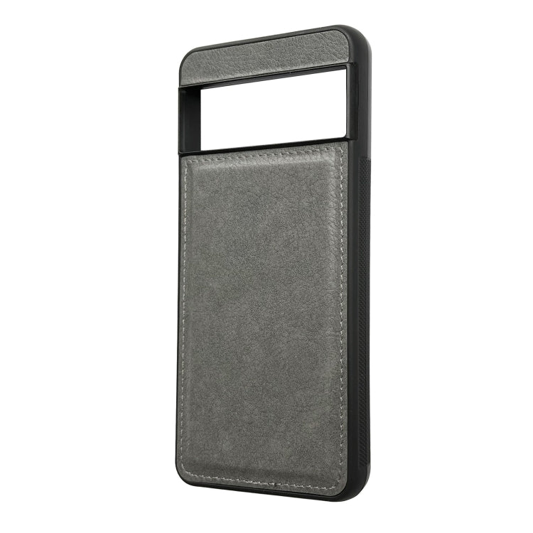 For Google Pixel 9 Pro XL Cowhide Texture Back Cover Phone Case(Grey) by buy2fix