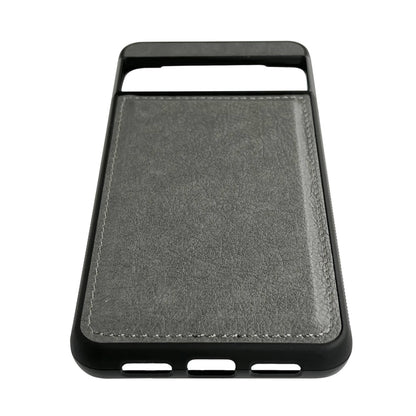 For Google Pixel 9 Pro XL Cowhide Texture Back Cover Phone Case(Grey) by buy2fix