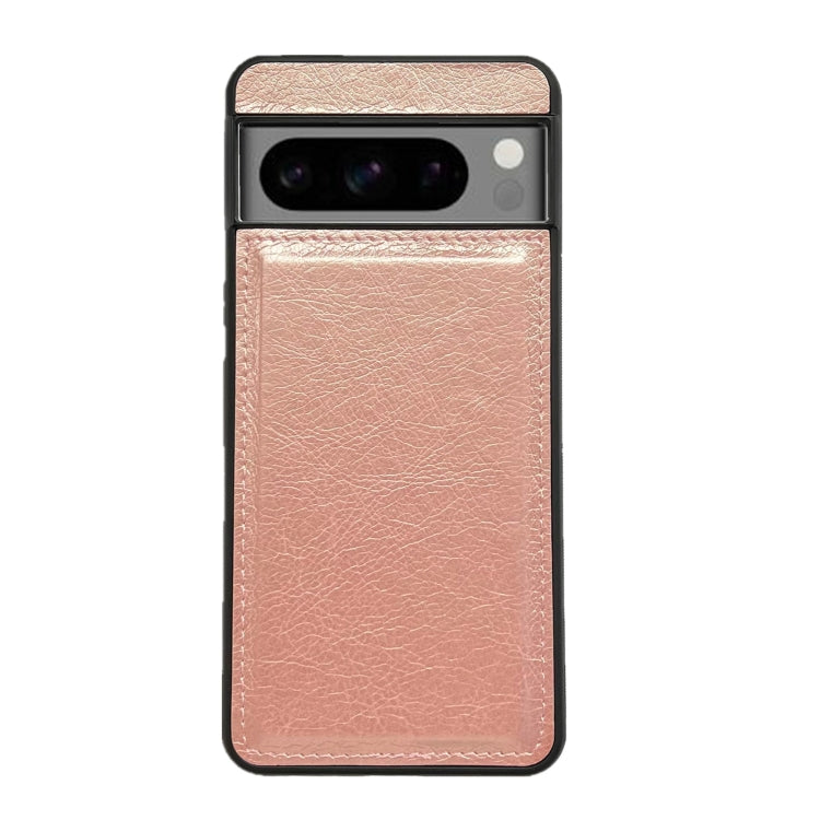 For Google Pixel 9 Pro XL Cowhide Texture Back Cover Phone Case(Rose Gold) by buy2fix