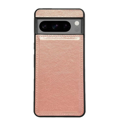 For Google Pixel 9 Pro XL Cowhide Texture Back Cover Phone Case(Rose Gold) by buy2fix