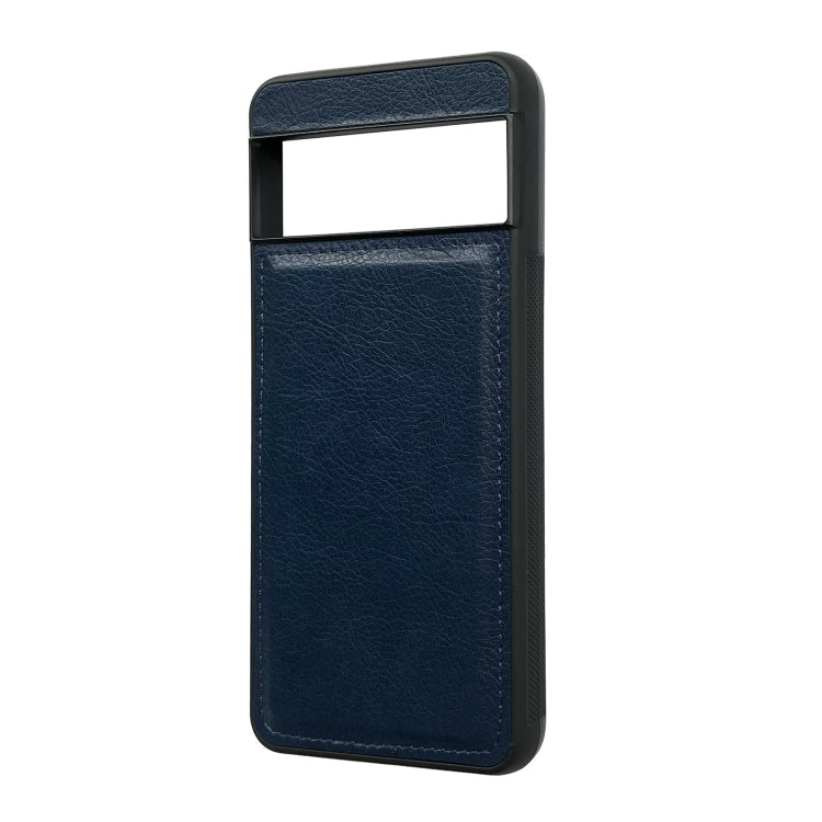 For Google Pixel 9 Pro XL Cowhide Texture Back Cover Phone Case(Royal Blue) by buy2fix