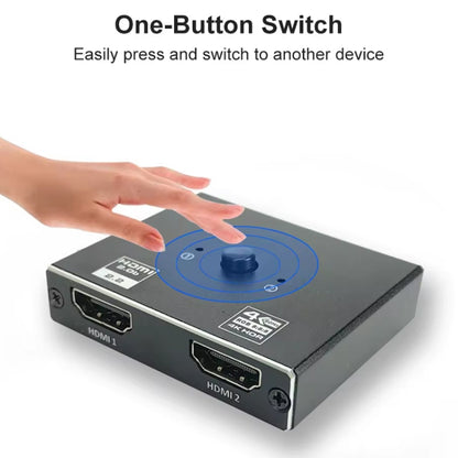 OZ 4K 60Hz 2 in 1 Out Two Ways HDMI Switcher by buy2fix