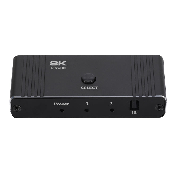 OZ 8K 60Hz 2 in 1 Out HD Automatic Two Way Switcher with Remote Control by buy2fix