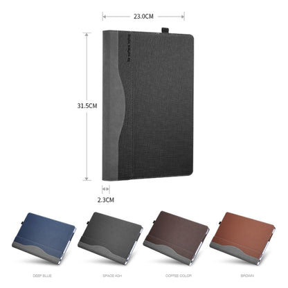 For Microsoft Surface Laptop 6 13.5 inch Laptop PU Leather Protective Case(Brown) - Others by buy2fix | Online Shopping UK | buy2fix