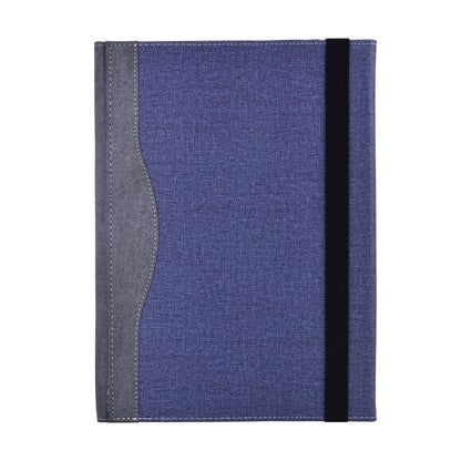 For Microsoft Surface Laptop 6 15 inch Cloth Texture Laptop Leather Protective Case(Deep Blue) - Others by buy2fix | Online Shopping UK | buy2fix