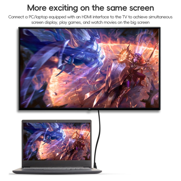 HDMI Type-A to HDMI Type-D HDMI OD4.0 Spring Cable, Length: 0.5m~2.4m(Grey Shell) by buy2fix