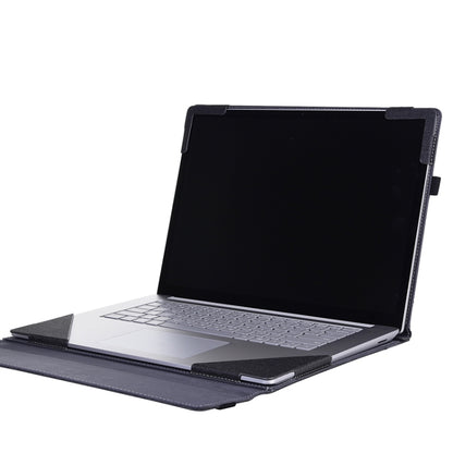 For Lenovo ThinkPad X1 Carbon Gen 8 Cloth Texture Laptop Leather Protective Case(Black) by buy2fix