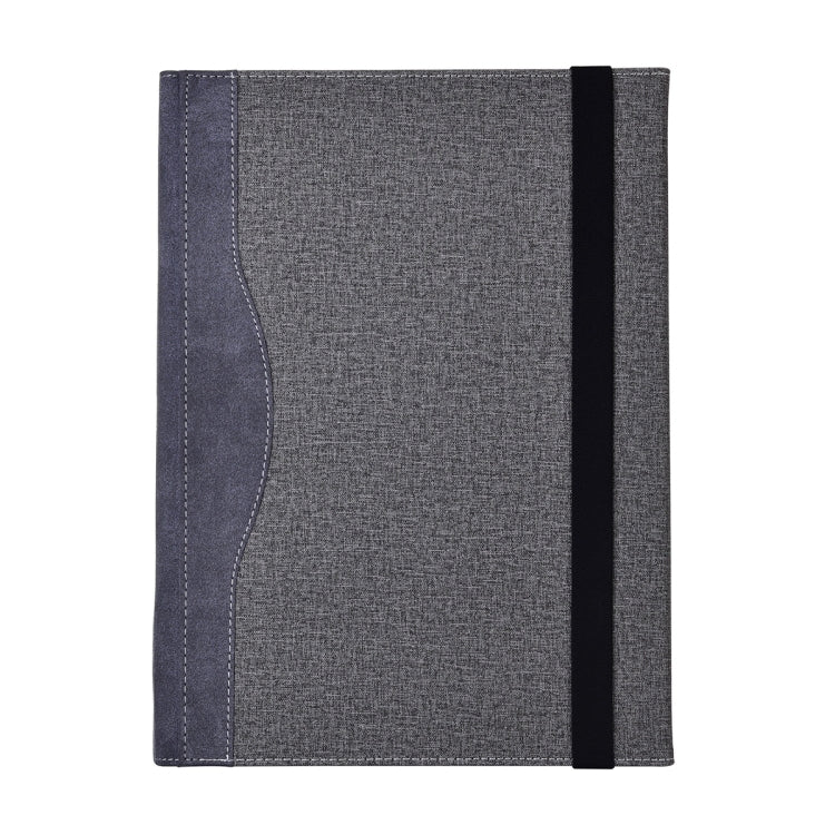 For Lenovo ThinkPad X1 Yoga Gen 7 14 inch Cloth Texture Laptop Leather Protective Case(Space Ash) by buy2fix