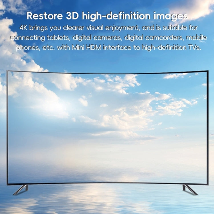 Mini HDTV to HDTV Right Angle Head HD Video Data Adapter Cable for DSLR Camera(Right Elbow) by buy2fix