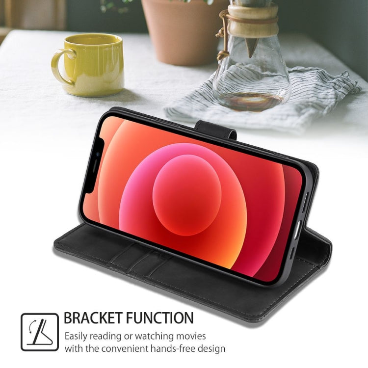 For Motorola Moto G Play 4G 2024 Skin Feel Crocodile Magnetic Clasp Leather Phone Case(Black) by buy2fix