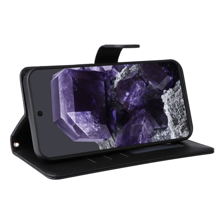 For Google Pixel 9 Pro Diamond Lattice Leather Flip Phone Case(Black) by buy2fix