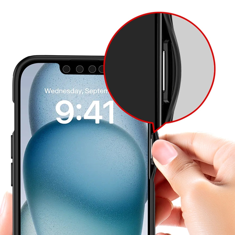 For iPhone 16e Armor Clear TPU Hard PC Phone Case(Clear) by buy2fix