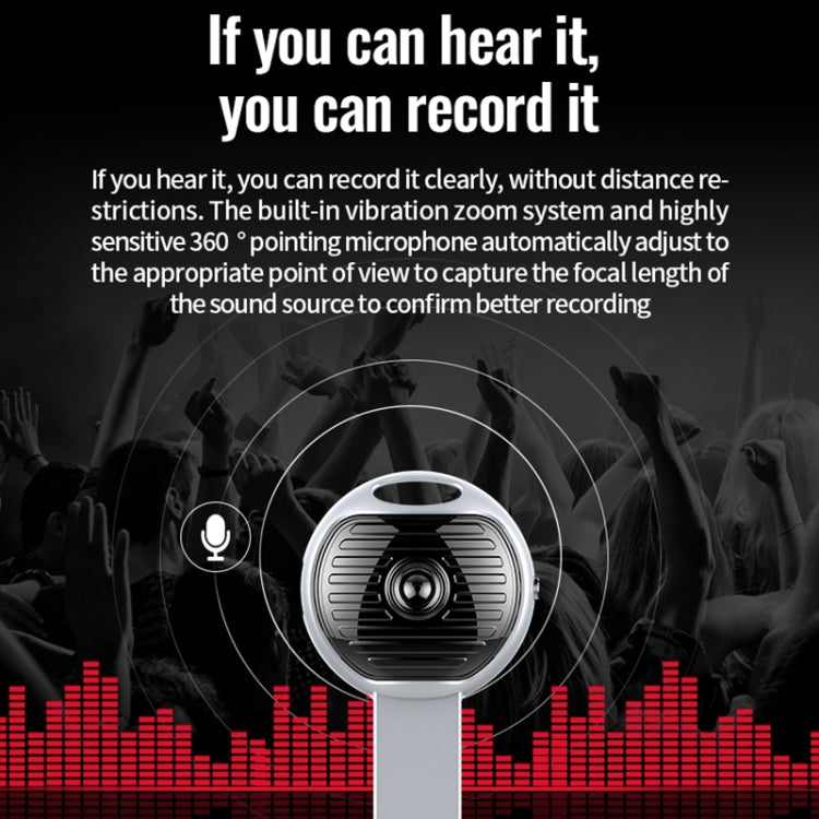 JNN S13 Zinc Alloy U-disk Voice Recorder, Memory:4GB(Silver) by JNN