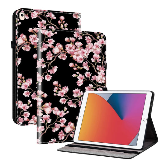 For iPad 10.2 2021 / Air 10.5 Crystal Texture Painted Leather Smart Tablet Case(Plum Bossom) - iPad 10.2 Cases by buy2fix | Online Shopping UK | buy2fix