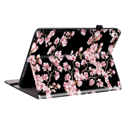 For iPad Air / Air 2 / 9.7 2017 / 2018 Crystal Texture Painted Leather Smart Tablet Case(Plum Bossom) - iPad 9.7 (2018) & (2017) Cases by buy2fix | Online Shopping UK | buy2fix
